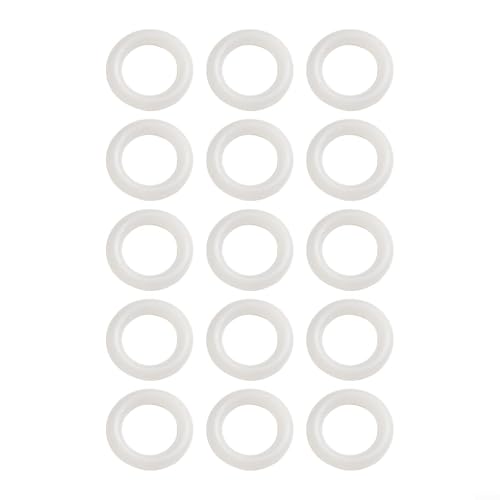 Handtaschenbasteln leicht gemacht mit Häkelringhaken aus Kunststoff, verschiedene Größen (22,2 mm) von Vilgftyiet