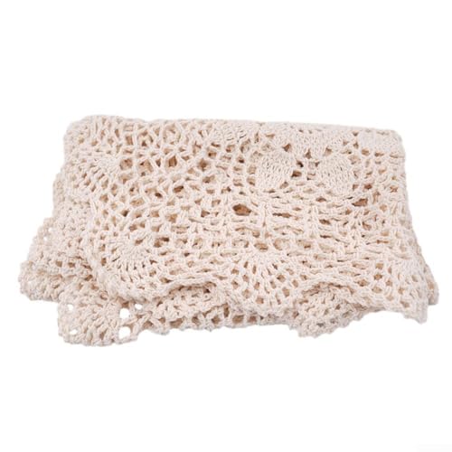 Tischdecke im französischen Landhausstil, klein, rechteckig, Baumwollspitze, 40 x 60 cm, Beige Tischdecke im französischen Landhausstil, klein, rechteckig, Baumwollspitze, 40 x 60 cm, Beige von Vilgftyiet