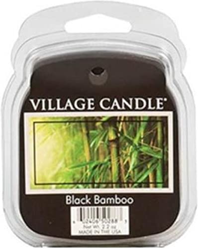Village Candle Duftwachs-Black Bamboo 62g, Wachs, Schwarz, 8.5x7.3x2.7 cm Village Candle Duftwachs-Black Bamboo 62g, Wachs, Schwarz, 8.5x7.3x2.7 cm von Village Candle