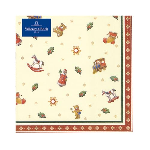 Villeroy & Boch Winter Specials Serviette L Toys Streumotiv 33x33 von Villeroy & Boch