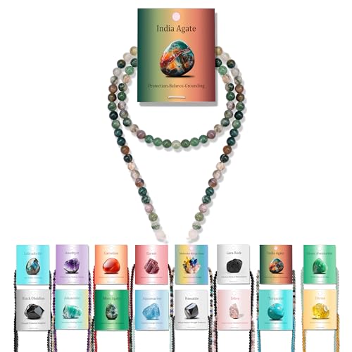 Vinswet 90 Stück 4 mm indische Achat-Natursteinperlen, rund, echte Steinperlen, lose Edelsteine, DIY, glatte Perlen für Armbänder, Halsketten, Ohrringe, Schmuckherstellung Vinswet 90 Stück 4 mm indische Achat-Natursteinperlen, rund, echte Steinperlen, lose Edelsteine, DIY, glatte Perlen für Armbänder, Halsketten, Ohrringe, Schmuckherstellung von Vinswet