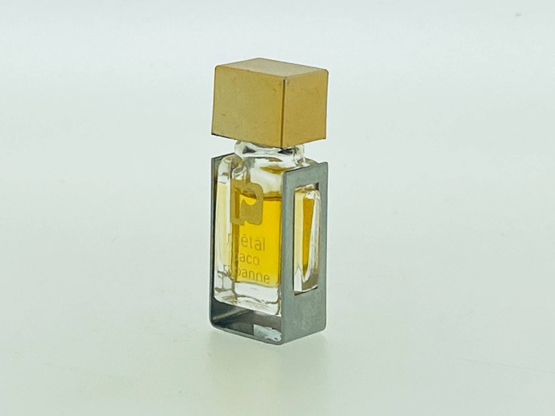 Mētāl Paco Rabanne 1979 Parfum Miniatur 2 Ml von VintagGlamour