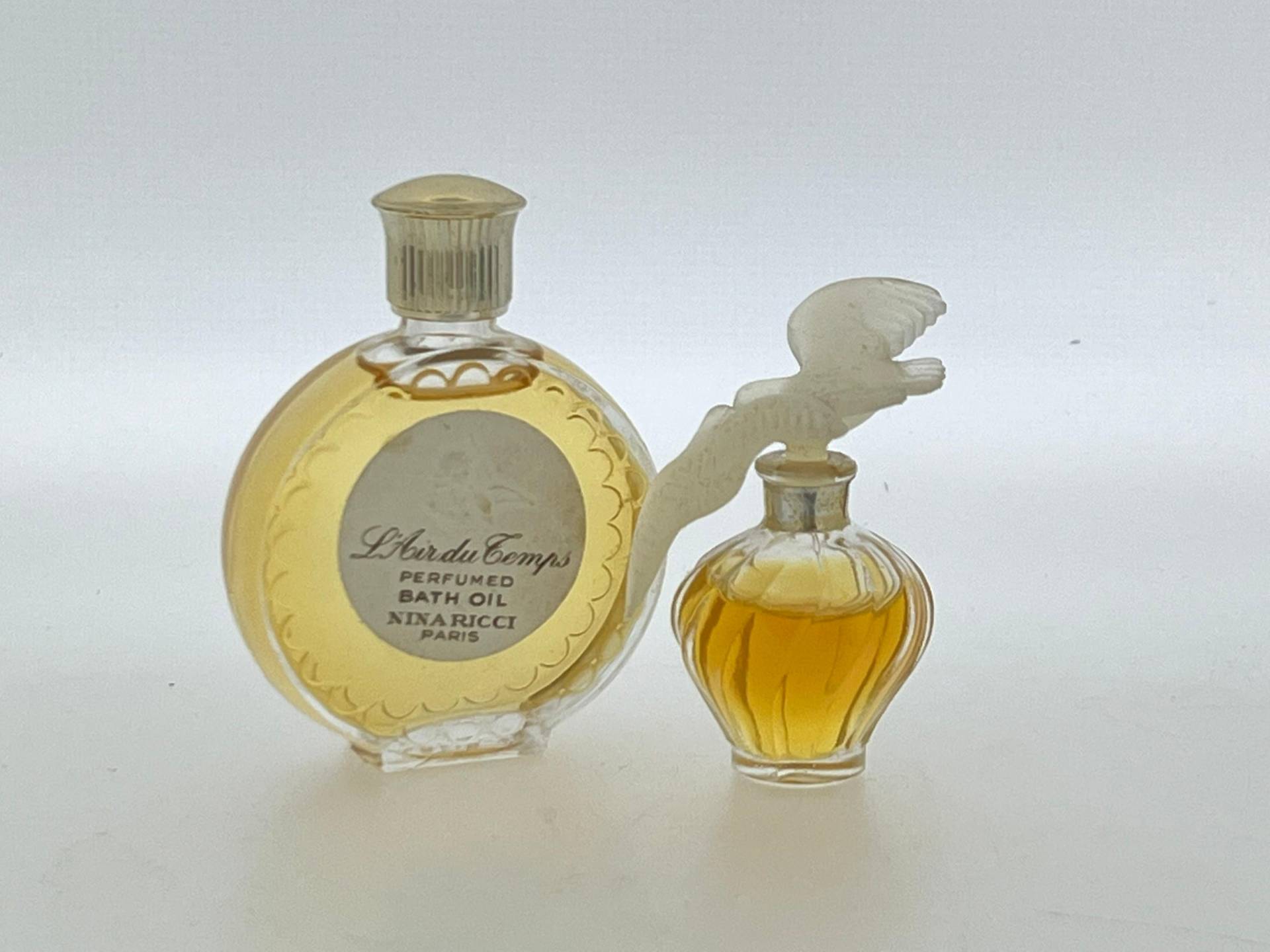 Miniatur, Nina Ricci "' L'air Du Temps'' Set X 1 Perfum 2, 5 Ml + Parfümöl 5 von VintagGlamour