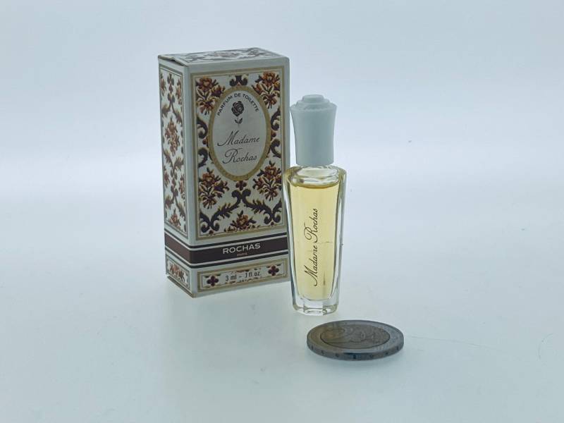 Vintage Miniatur Madame Rochas, Rochas 1989 Eau De Parfum Miniatur 3 Ml von VintagGlamour