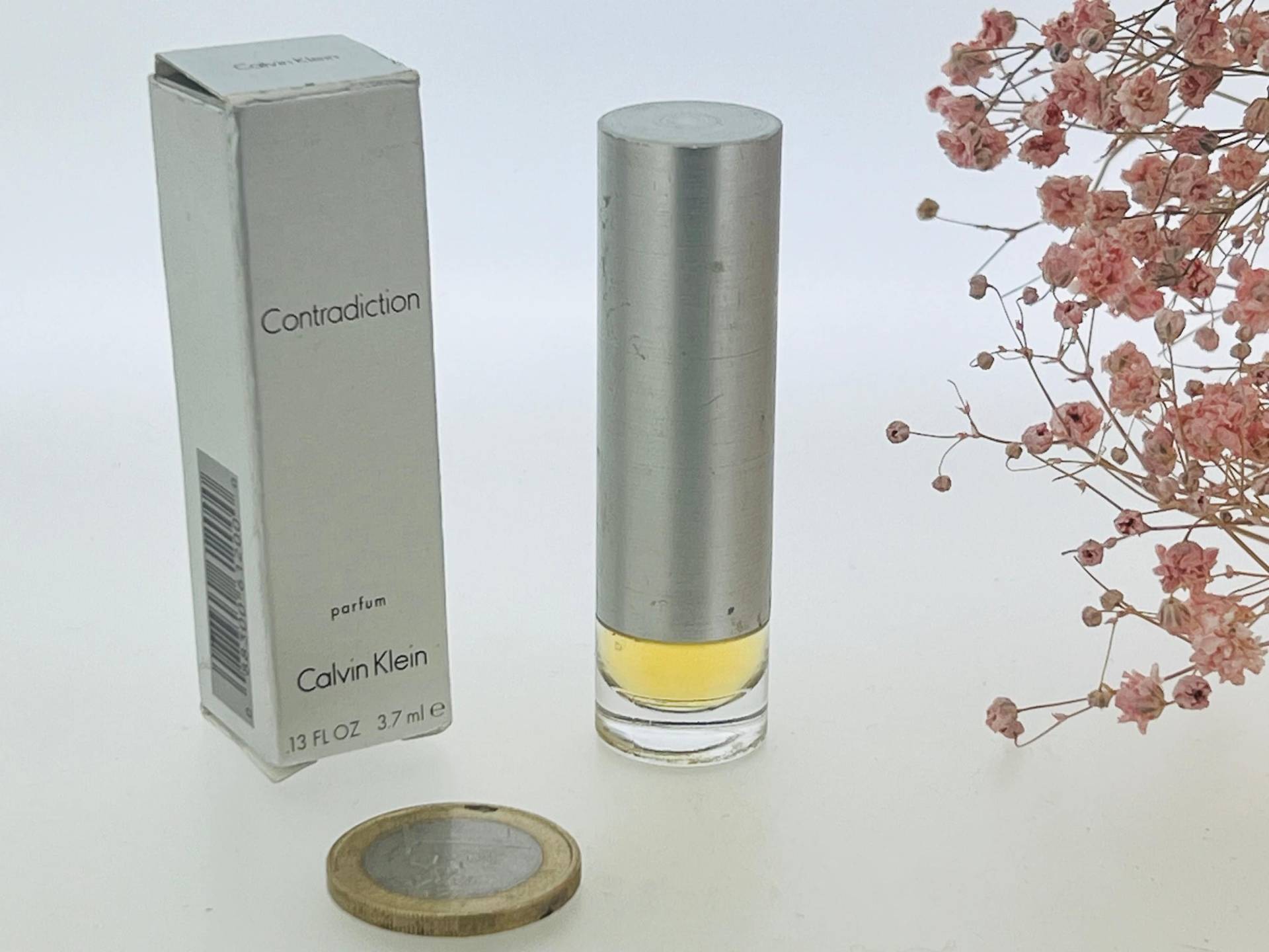 Vintage Contradiction Von Calvin Klein | 1997 | Parfum 3, 7 Ml Miniatur von VintagGlamour