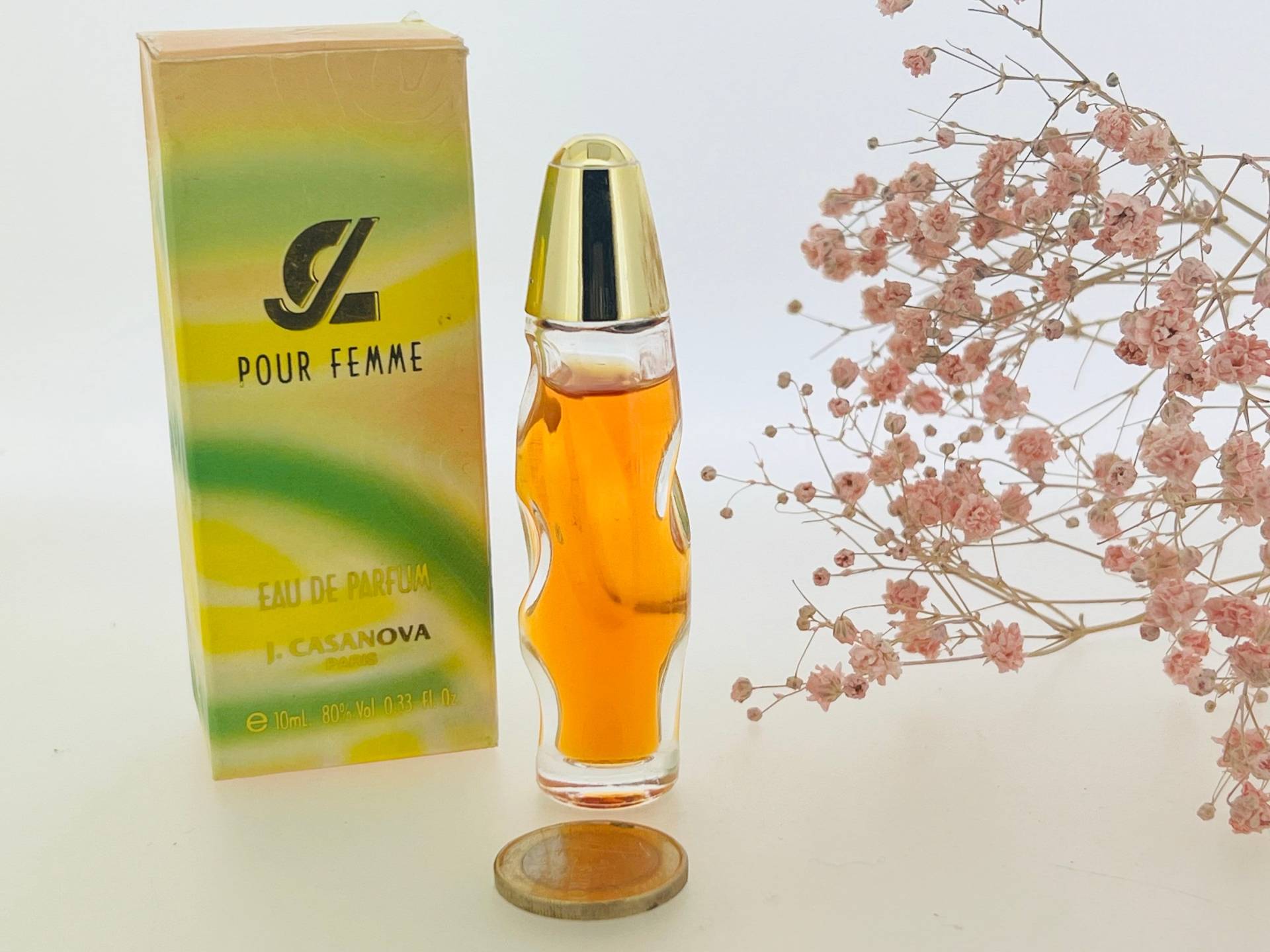 Vintage Jc Pour Femme Von J. Casanova | 1996 | Eau De Parfum 10 Ml Miniature von VintagGlamour