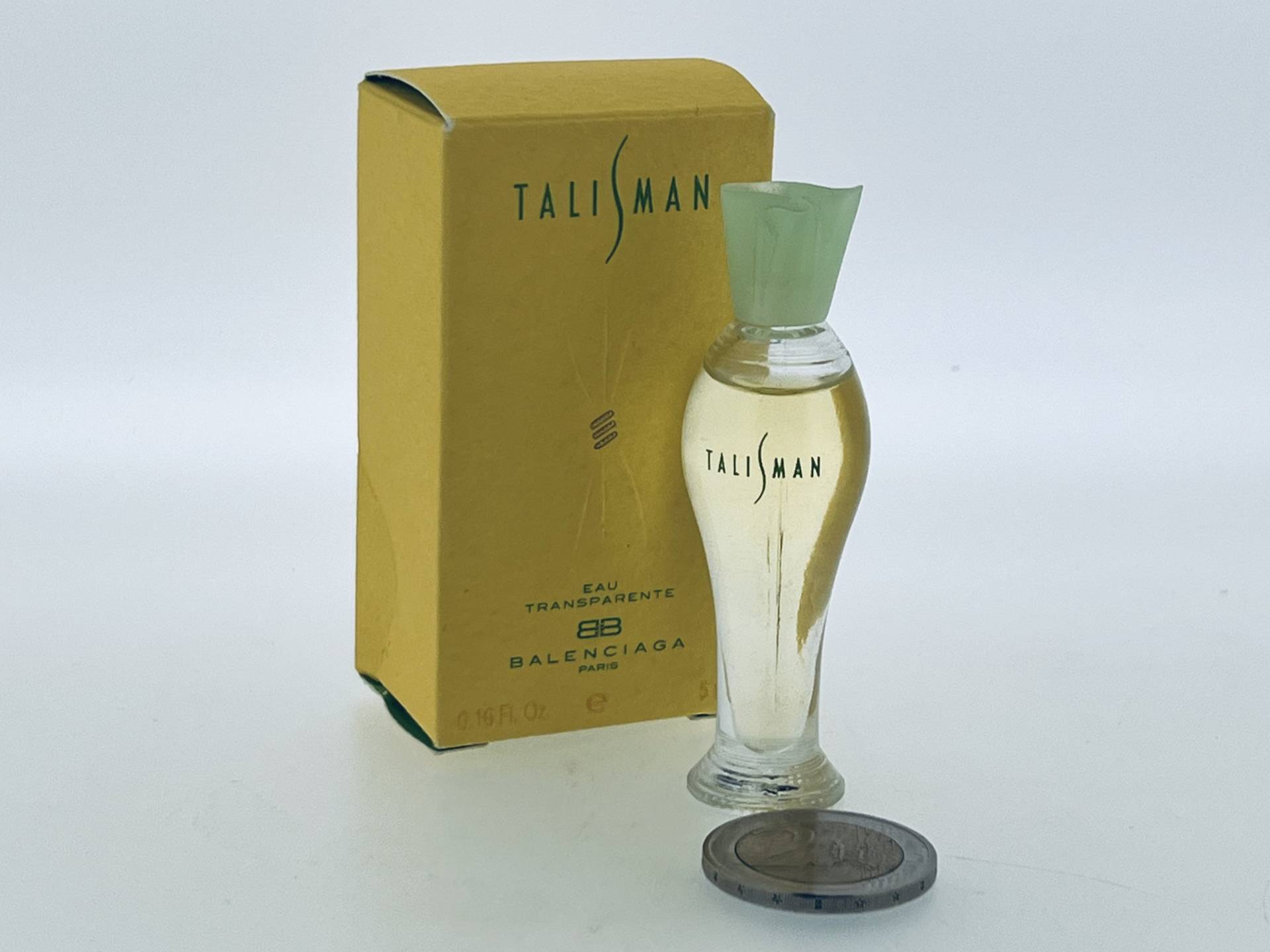 Vintage Miniatur, Talisman, Balenciaga 1996 Eau Transparente 5 Ml von VintagGlamour