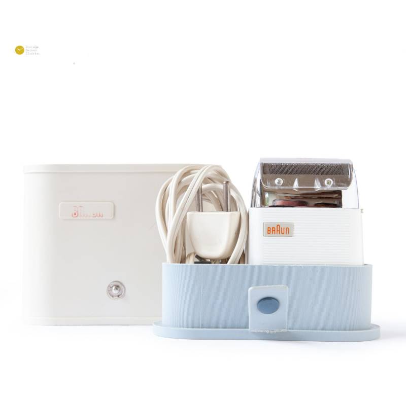 1957 Braun Combi Dl5 Shaver Dieter Rams Gerd Muller Germany Type 5249 Case Box 50S Design Moma Razor Dl 5 von VintageGermanClocks