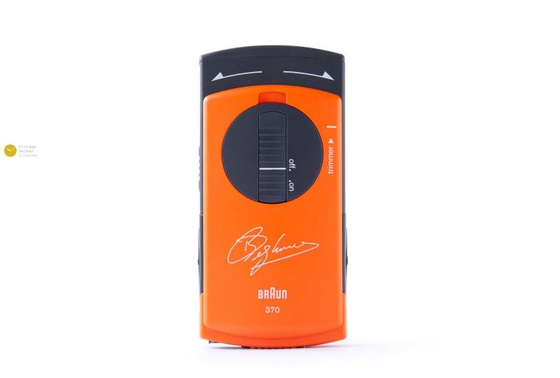 Limited Braun Dennis Bergkamp Pocket Twist Shaver Type 5615 Roland Ullmann Design Classic Germany Razor Manual von VintageGermanClocks