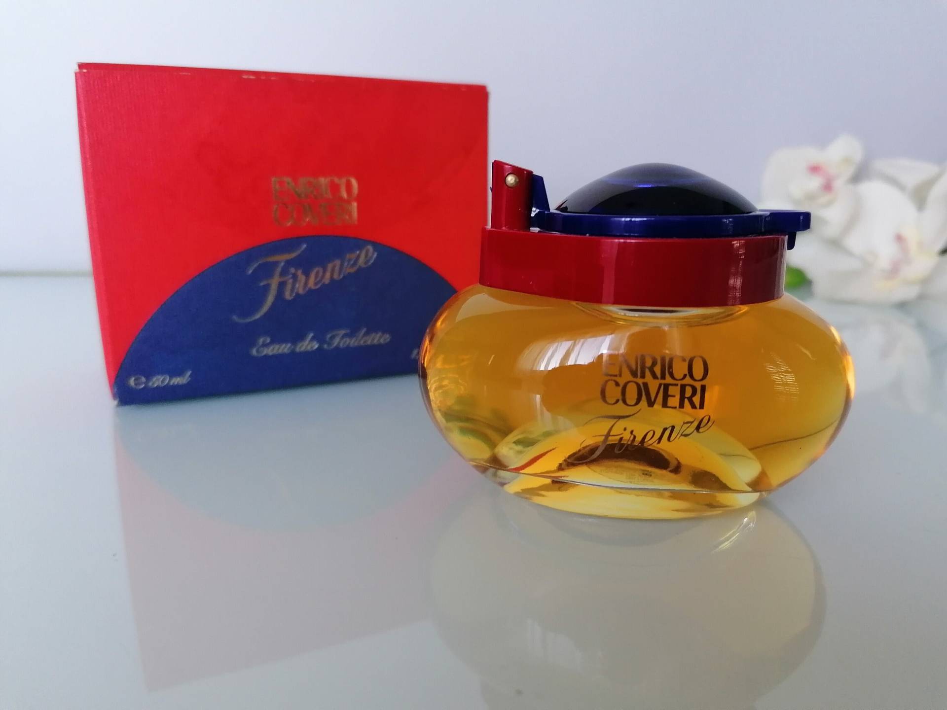 Enrico Coveri Firenze | 1993 Eau De Toilette 50 Ml Splash New in Box Vintage Damenparfüm Made in Italy Enrico Coveri Firenze | 1993 Eau De Toilette 50 Ml Splash New in Box Vintage Damenparfüm Made in Italy von VintageItalienstyle
