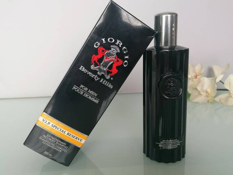 Giorgio For Men V.i.p. Special Reserve | 1987 Rich Body Shampoo 200 Ml/6, 7 Fl.oz Rare Vintage Discontinued von VintageItalienstyle