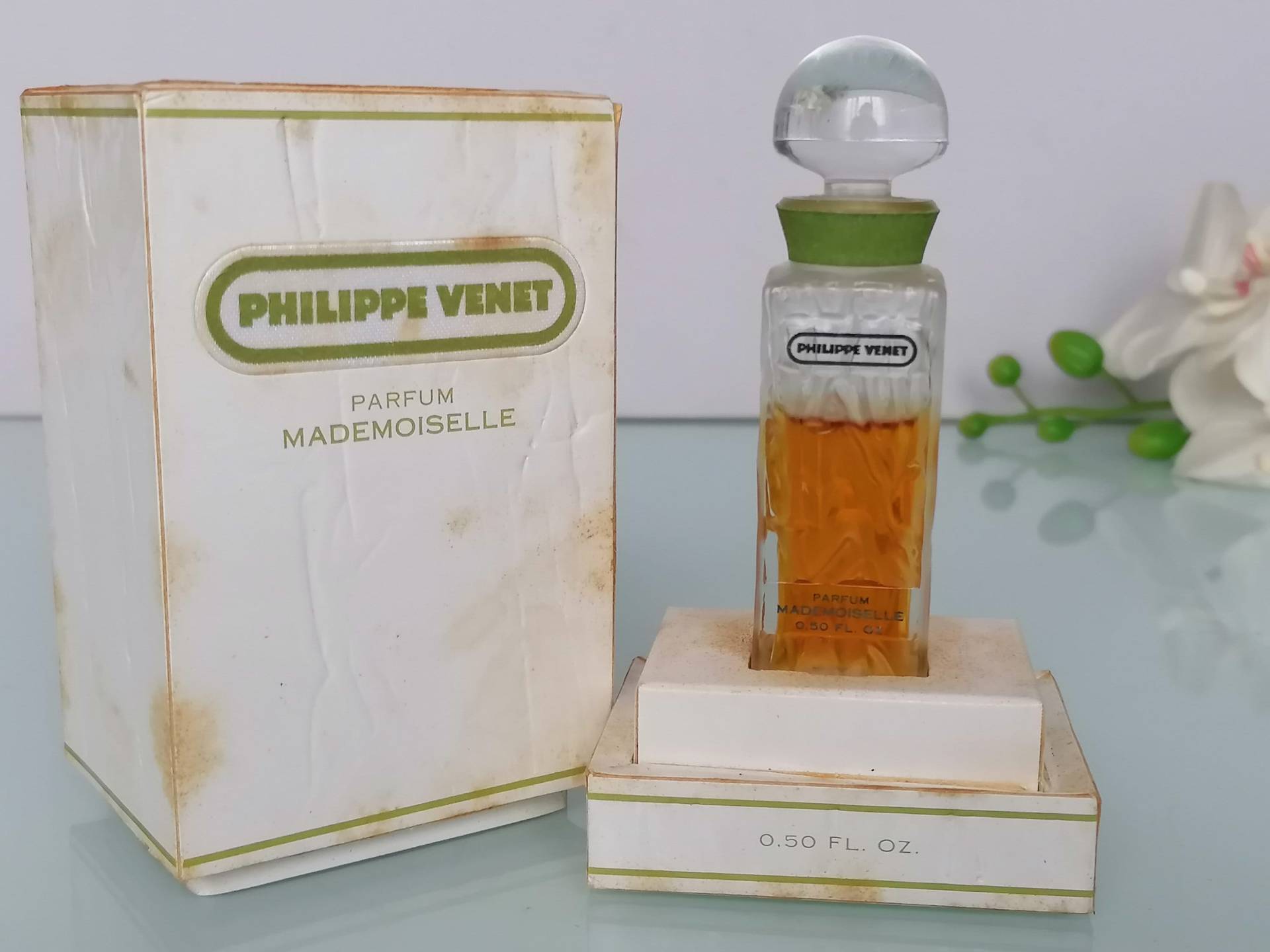 Mademoiselle Philippe Venet | 1965 Parfum /Extrait 15 Ml/0, 5 Fl.oz Seltene Vintage Damen Duft von VintageItalienstyle