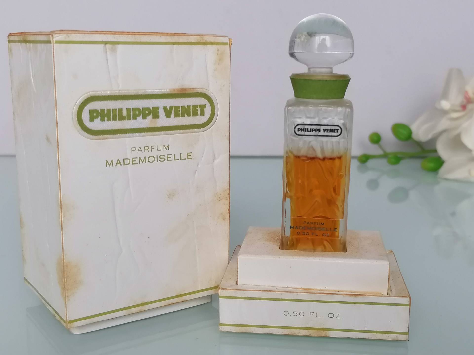 Mademoiselle Philippe Venet | 1965 Parfum /Extrait 15 Ml/0, 5 Fl.oz Seltene Vintage Damen Duft von VintageItalienstyle