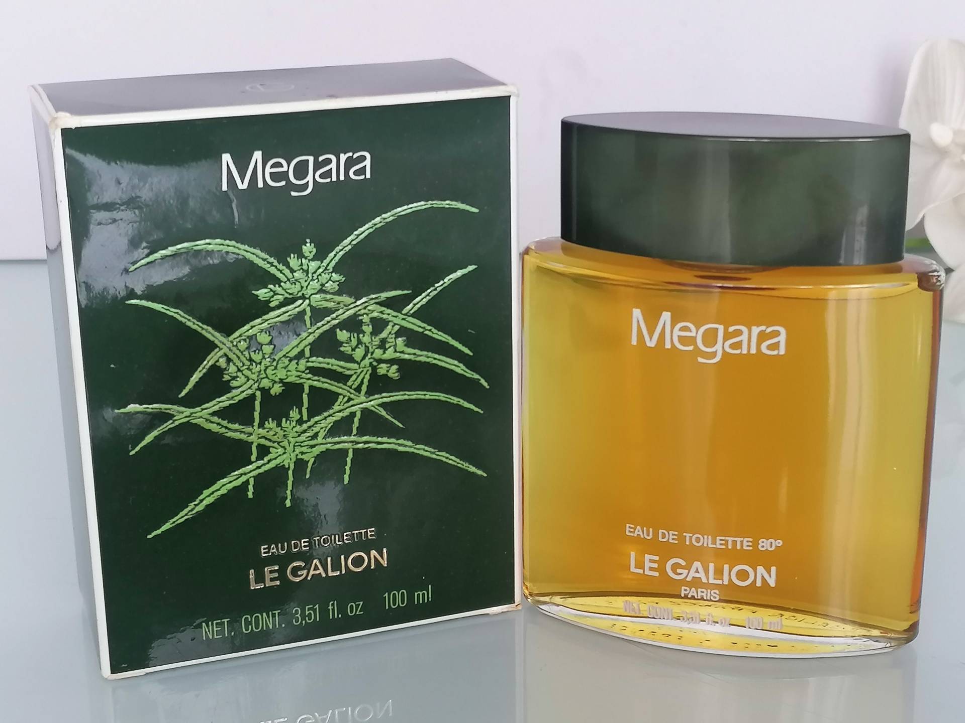 Megara Le Galion | 1978 Eau De Toilette 100 Ml/3, 5 Fl.oz Splash Vintage Parfum Für Frauen von VintageItalienstyle