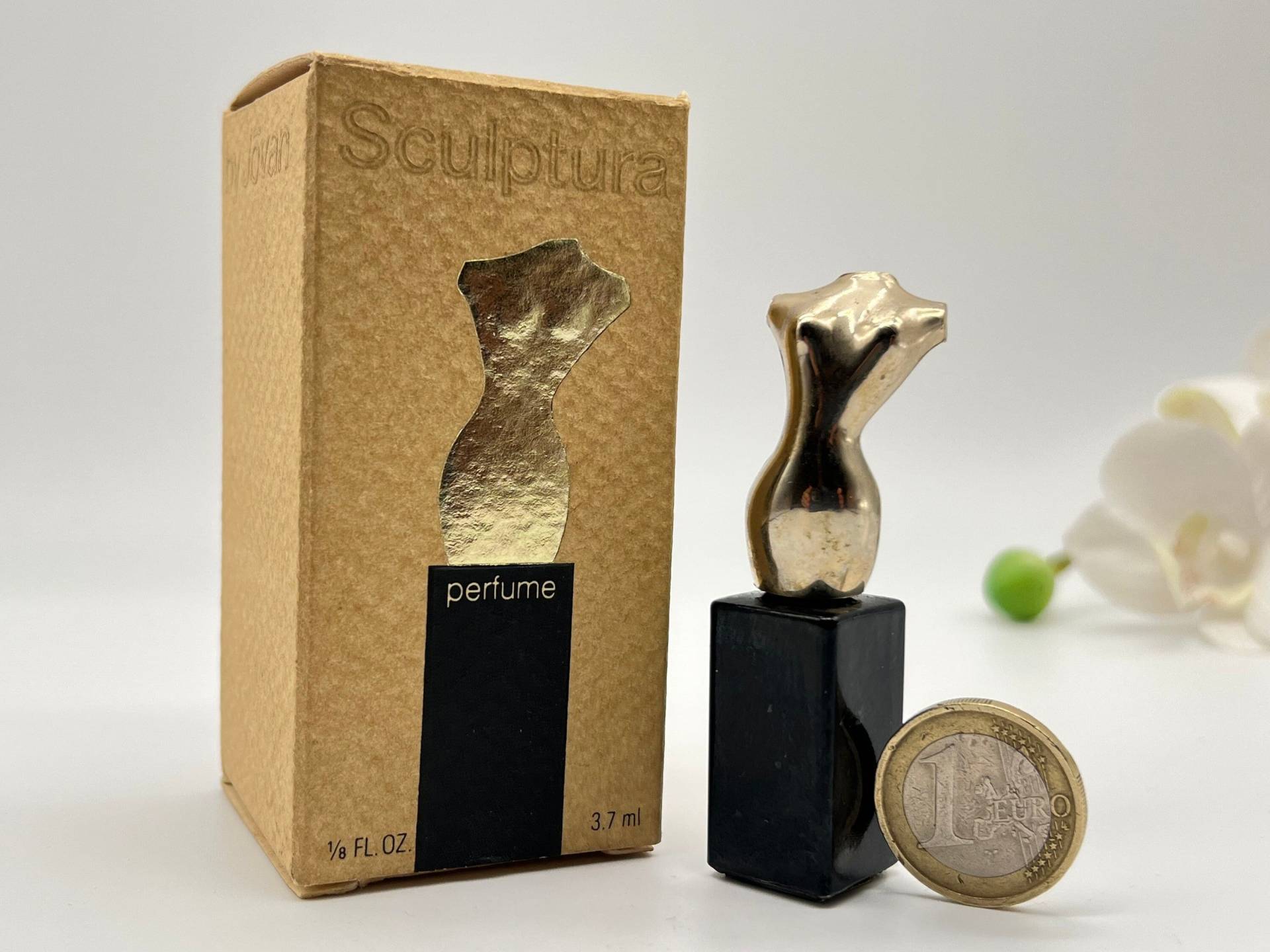 Miniatur Sculptura Jovan | 1981 Parfum 1/8 Fl.oz/3, 7 Ml Vintage Mini Duft Für Frauen von VintageItalienstyle
