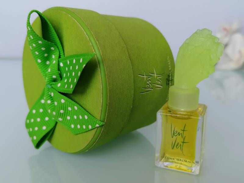 Miniature Vent Vert Balmain Parfum/Extrait 4 Ml Vintage Kleines Parfum Für Damen von VintageItalienstyle