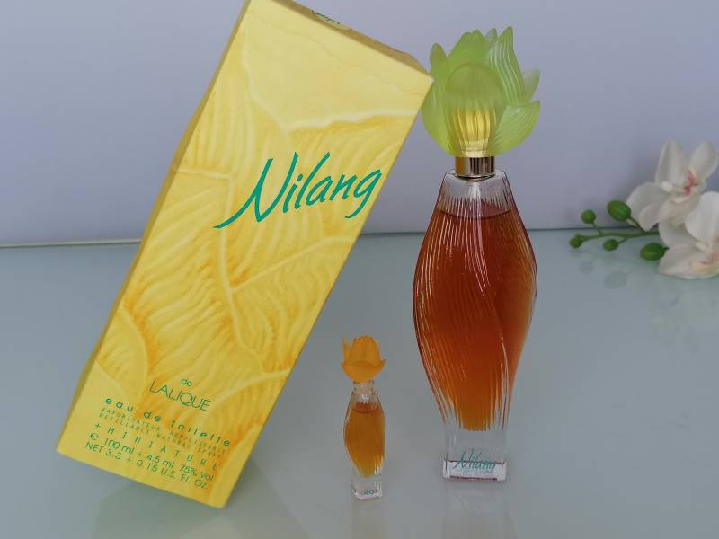Nilang Lalique | 1995 Eau De Toilette 100 Ml/3, 4 Fl.oz Natural Spray, Vintage Damen Parfum von VintageItalienstyle