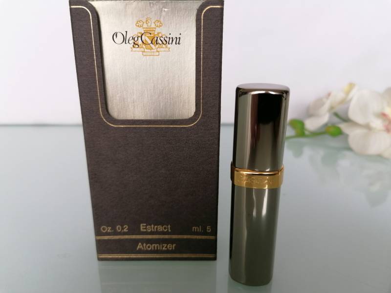 Oleg Cassini | 1978 Parfum /Extrait 5 Ml/0, 2 Oz Zerstäuber Wiederaufladbar Pour Le Sac von VintageItalienstyle