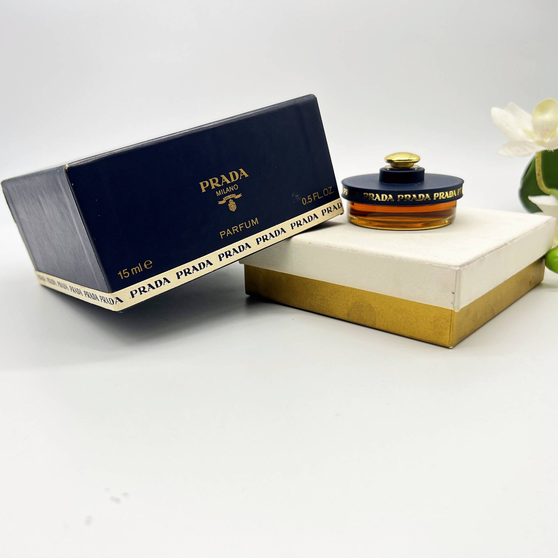 Prada Parfum /Extrait 15 Ml/0, 5 Fl.oz Splash Vintage 1990S Pure Für Frauen Hard To Find von VintageItalienstyle