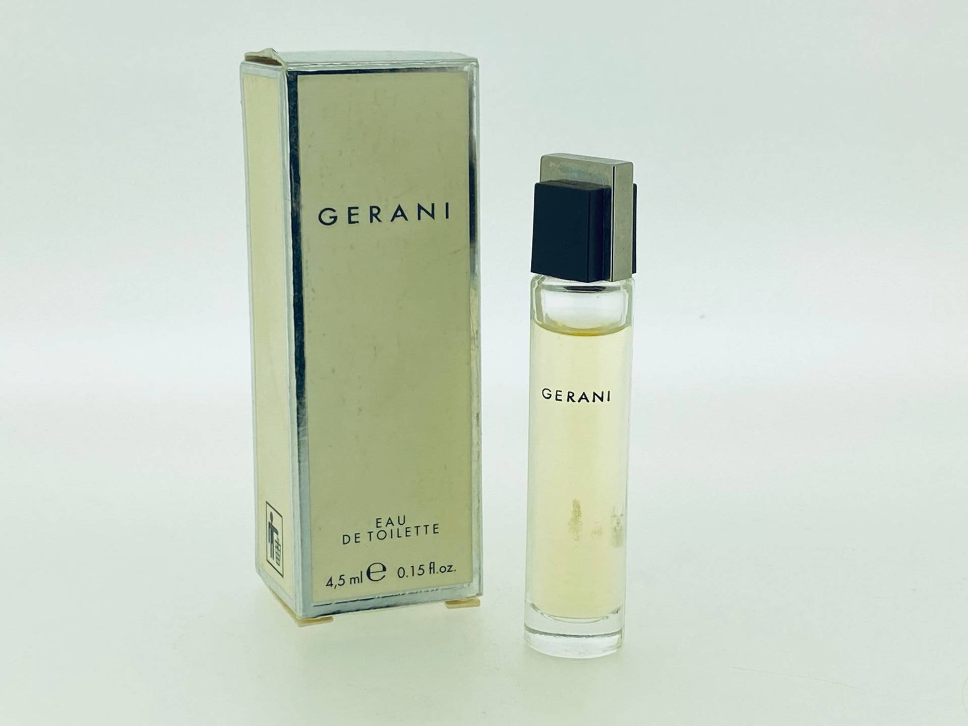 Gerani 1998 Eau De Toilette Miniatur 4, 5 Ml Gerani 1998 Eau De Toilette Miniatur 4, 5 Ml von VintagePerfumeShop