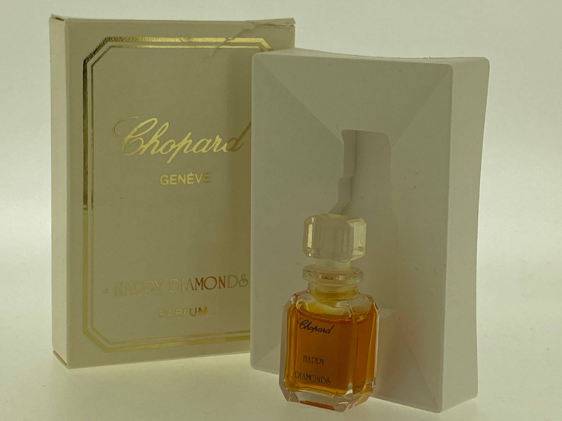 Happy Diamonds Chopard Geneve 1986 Parfum Miniatur 2, 5 Ml Happy Diamonds Chopard Geneve 1986 Parfum Miniatur 2, 5 Ml von VintagePerfumeShop