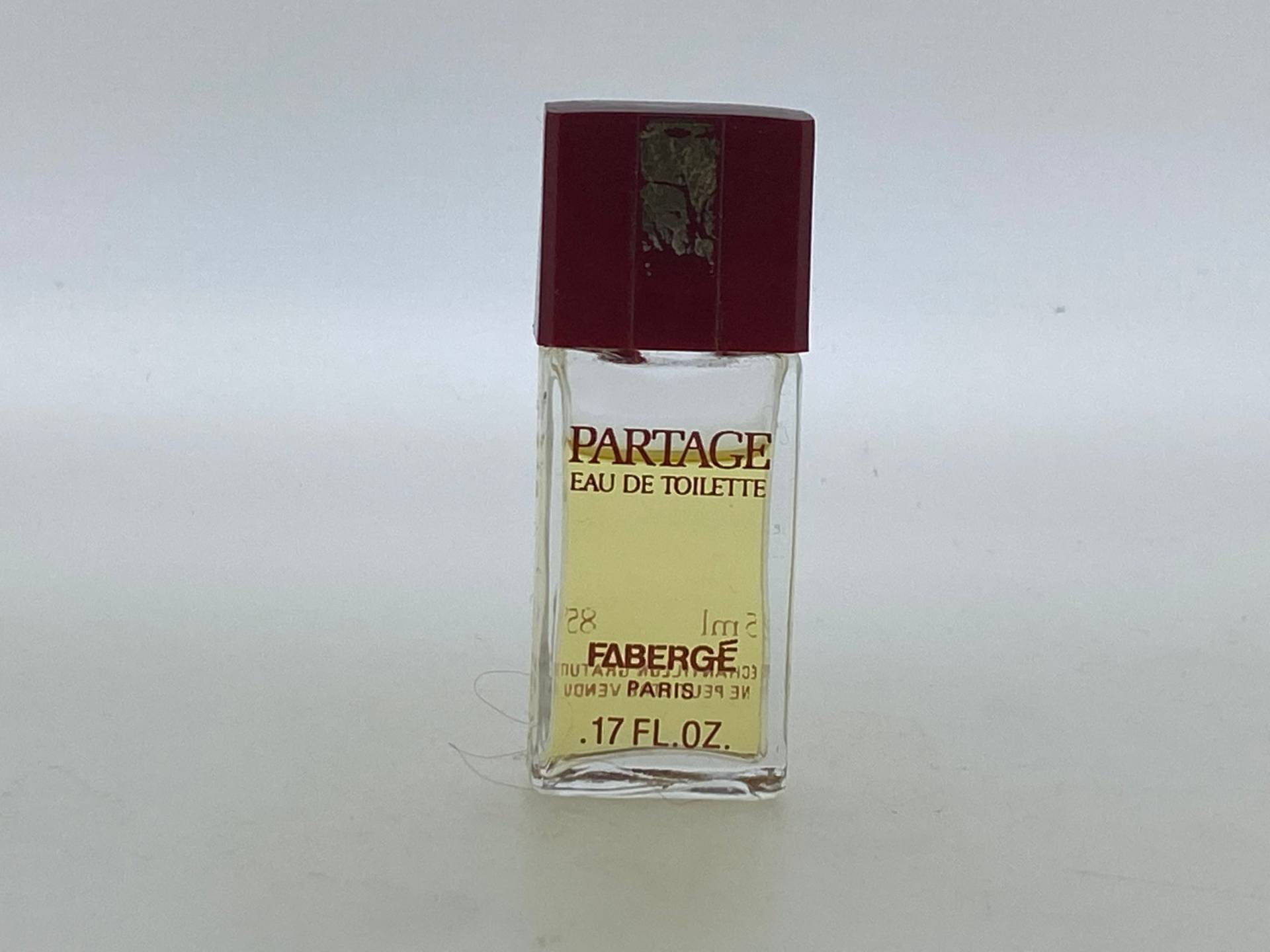 Partage Fabergé 1979 Eau De Toilette Miniatur 5 Ml Full 85-90 % Partage Fabergé 1979 Eau De Toilette Miniatur 5 Ml Full 85-90 % von VintagePerfumeShop