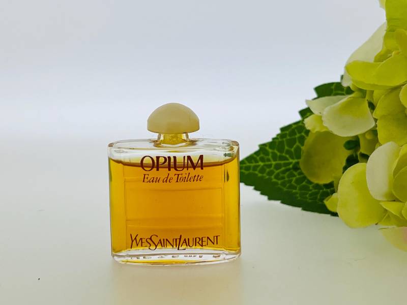 Vintage Opium Yves Saint Laurent 1977 Eau De Toilette 5 Ml Miniatur von VintagePerfumeShop