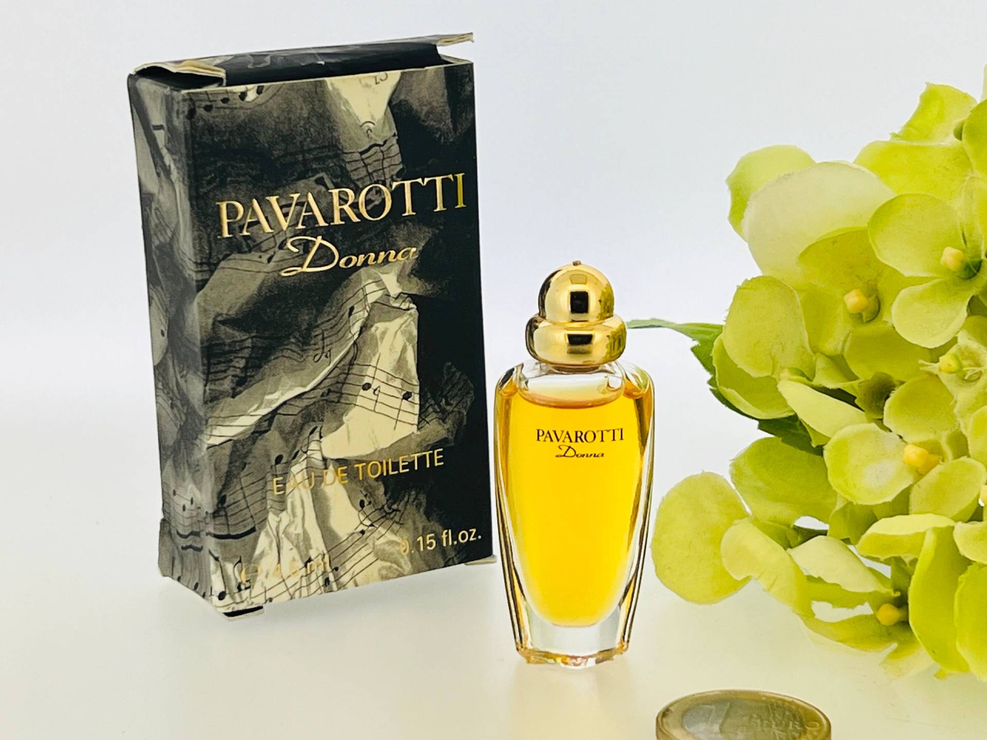 Vintage Pavarotti Donna Von Luciano Eau De Toilette | 1995 4, 5 Ml Miniatur von VintagePerfumeShop