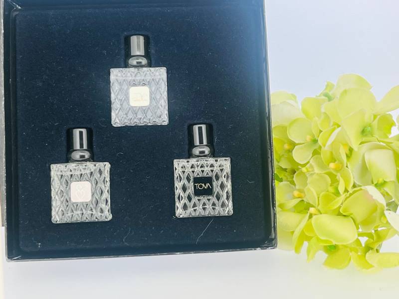 Vintage Tova Beverver Hills Set Nights, Body, Mind & Spirit 4 Ml Miniatur von VintagePerfumeShop