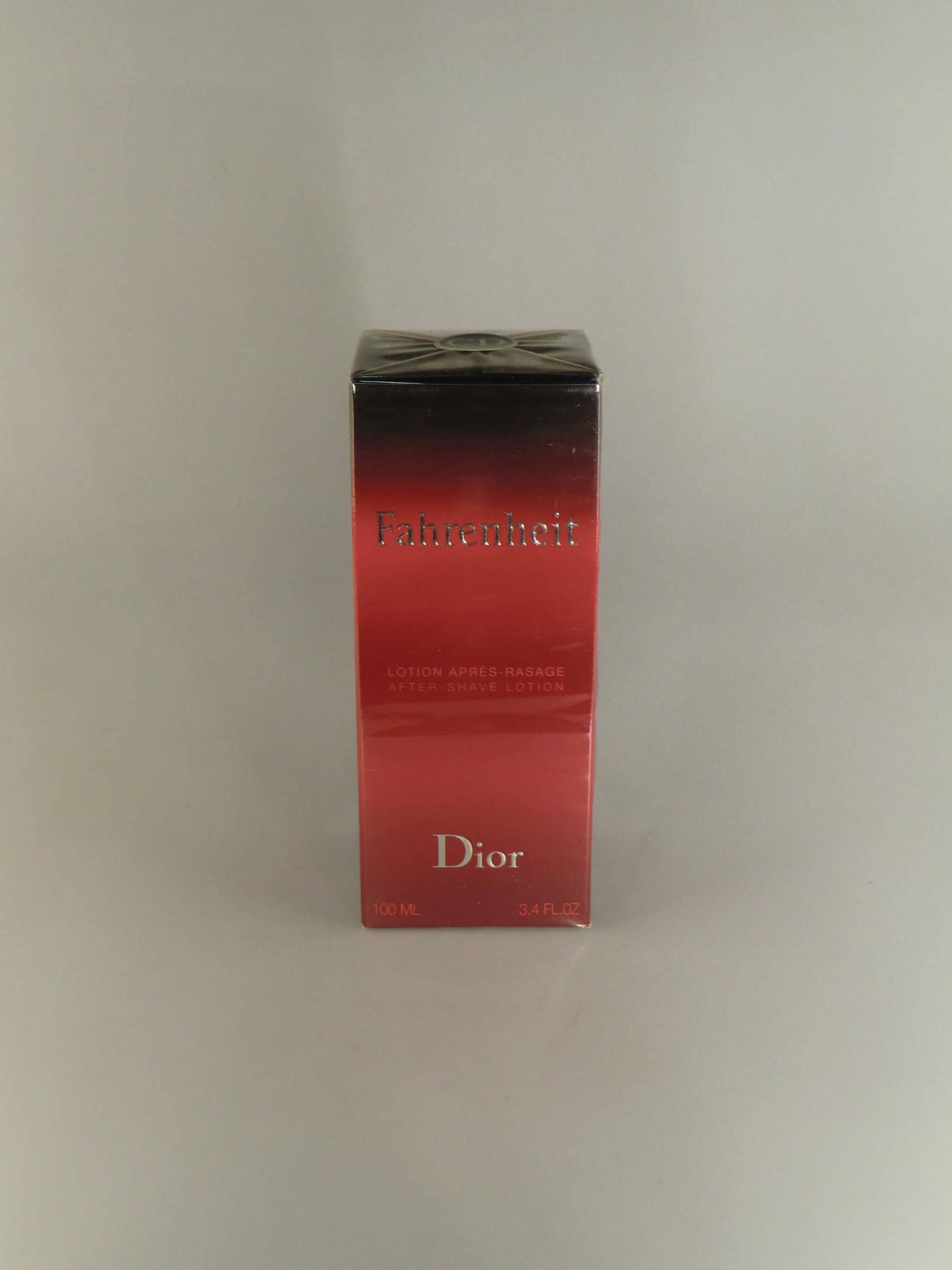 Alte Verpackung Dior Fahrenheit After Shave Lotion 100 Ml. /100Ml Alte Verpackung Dior Fahrenheit After Shave Lotion 100 Ml. /100Ml von VintageRetroEu