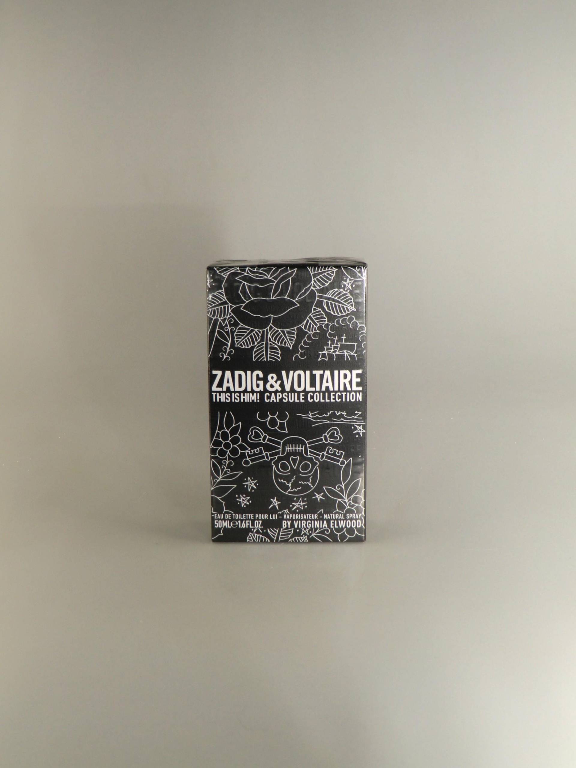 Auslaufender Zadig Voltaire Das Ist Him Kapsel-Kollektion Eau De Toilette Pour Homme 1.6 Fl.oz. /50Ml Auslaufender Zadig Voltaire Das Ist Him Kapsel-Kollektion Eau De Toilette Pour Homme 1.6 Fl.oz. /50Ml von VintageRetroEu