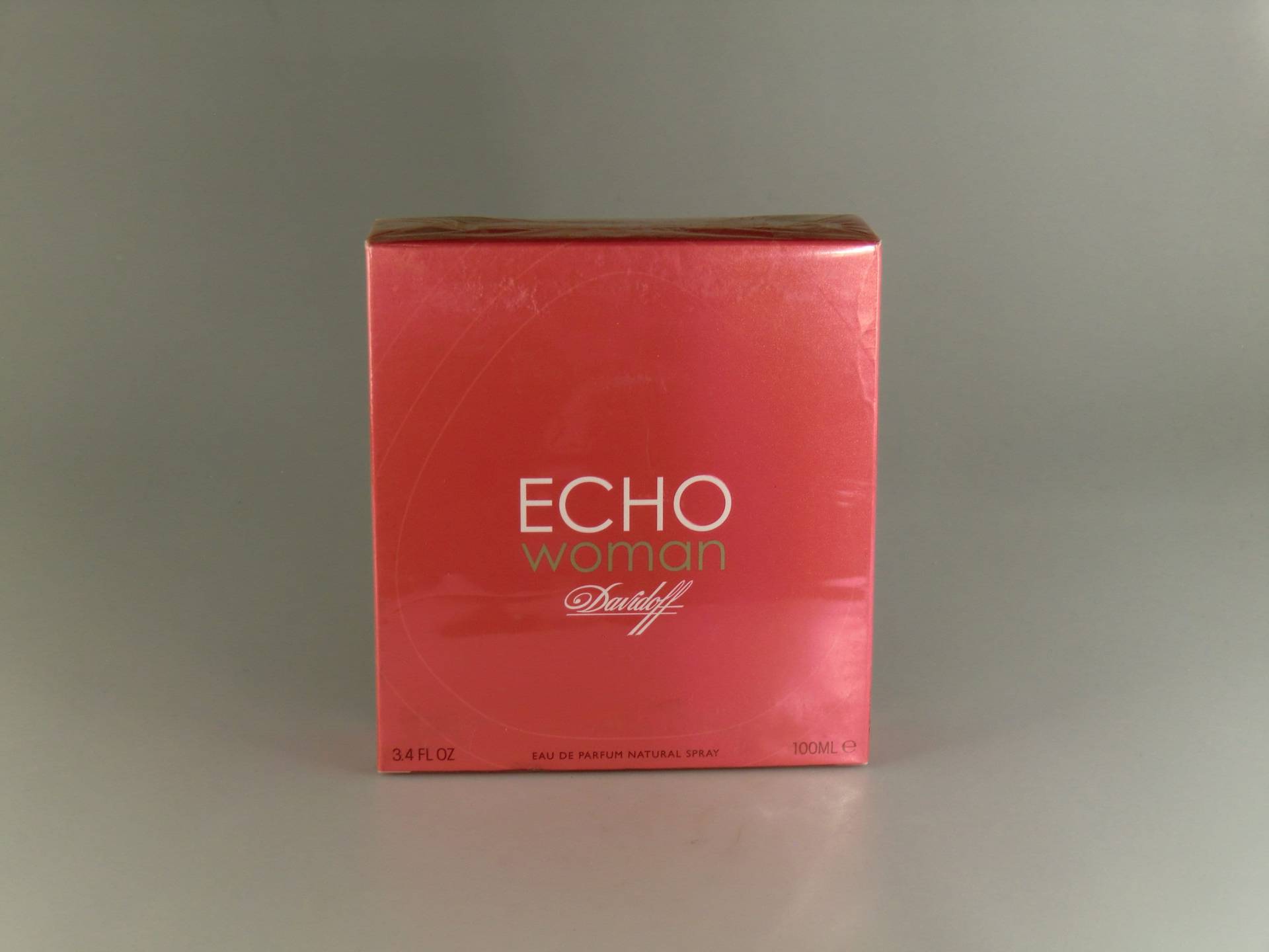 Original Davidoff Echo Woman Eau De Parfum Natural Spray 100 Ml/3.4 Fl Oz Rar von VintageRetroEu