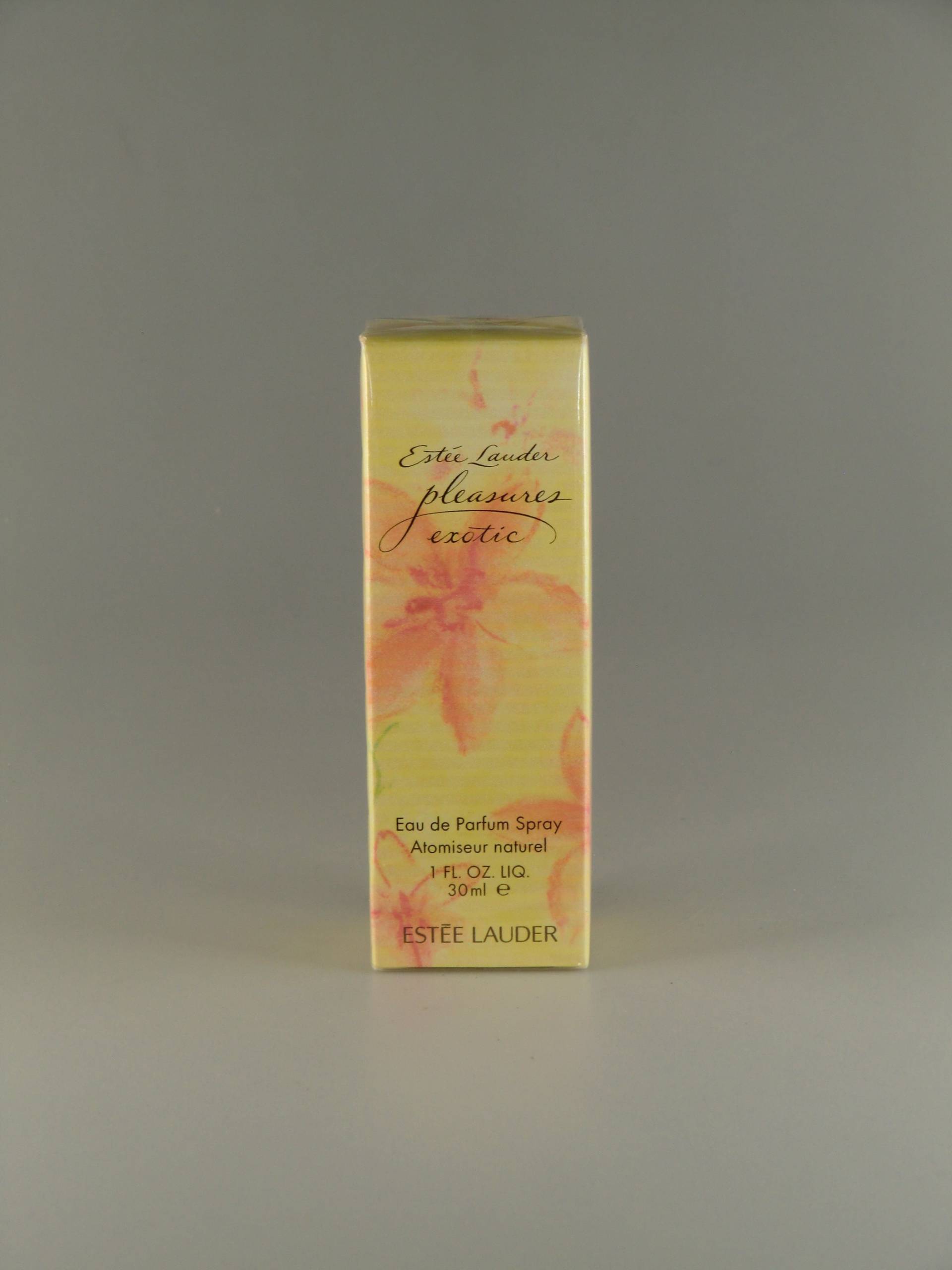 Original Rare Estee Lauder Pleasures Exotic Eau De Parfum Woman 1. Fl.oz./30Ml von VintageRetroEu