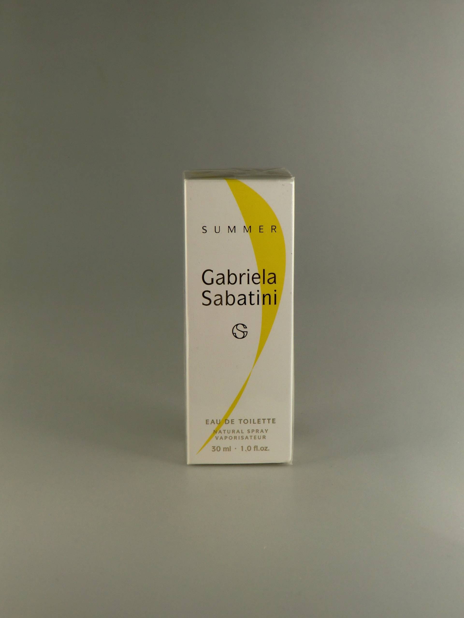 Original Vintage Gabriela Sabatini Summer For Woman Eau De Toilette 1, 0 Fl.oz./30Ml Selten von VintageRetroEu