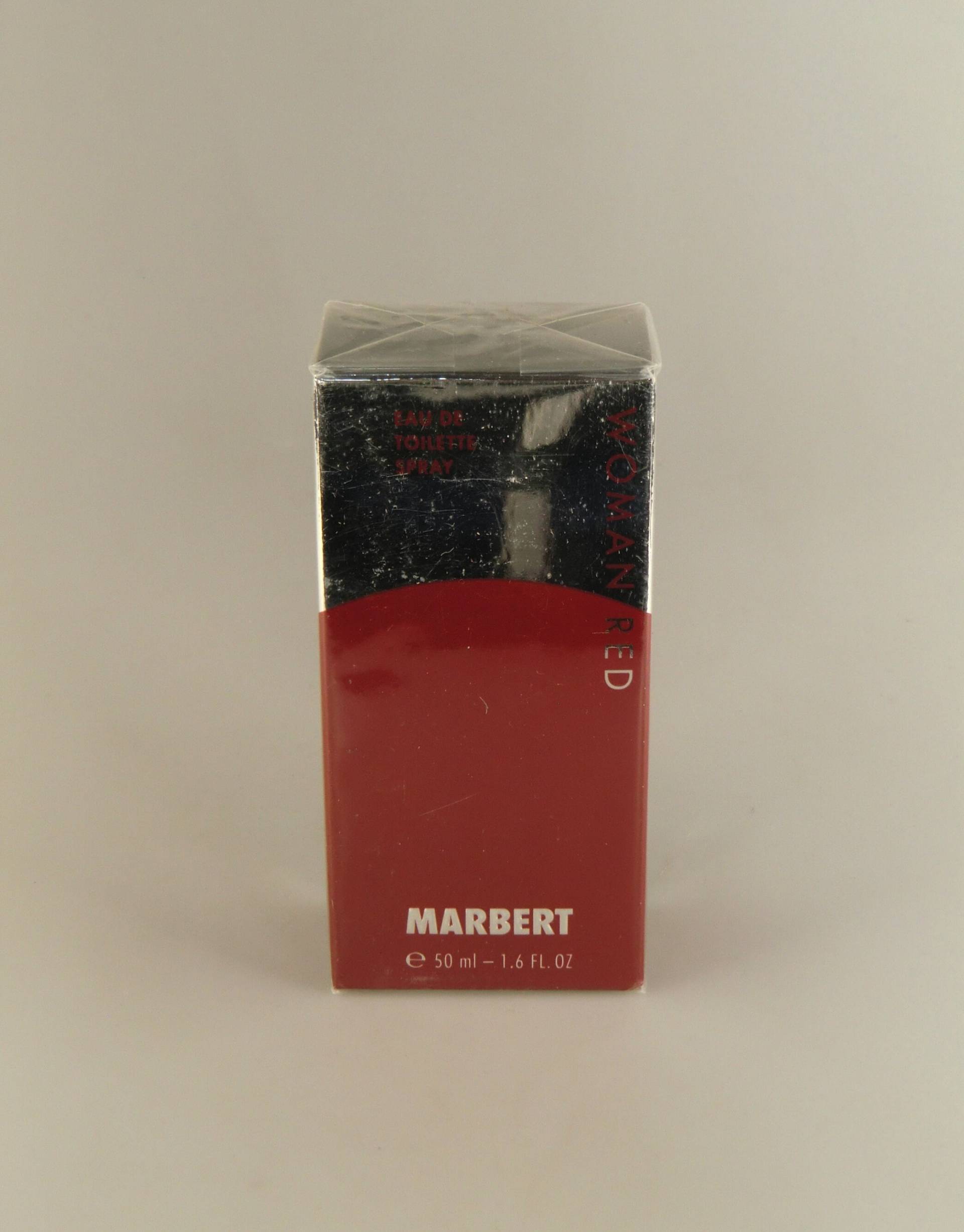 Original Vintage Marbert Kosmetik Woman Red Eau De Toilette 1.6Fl.oz/50Ml von VintageRetroEu