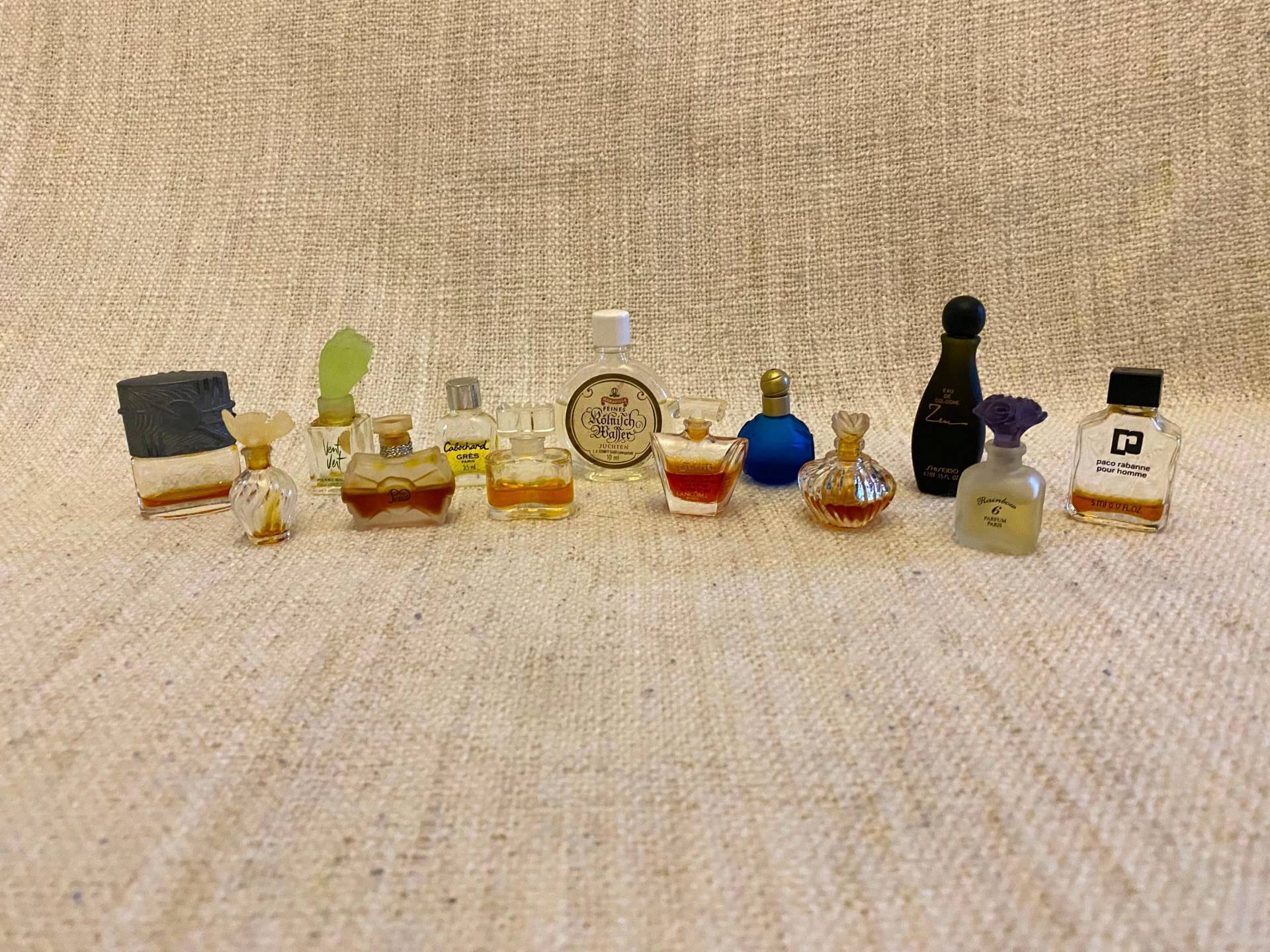 Perfume Bottles Set-44 Empty Bottles Lancome, Ispahan, Balmain, Gres & Other Perfumes Perfume Bottles Set-44 Empty Bottles Lancome, Ispahan, Balmain, Gres & Other Perfumes von VintageStyleShopDE