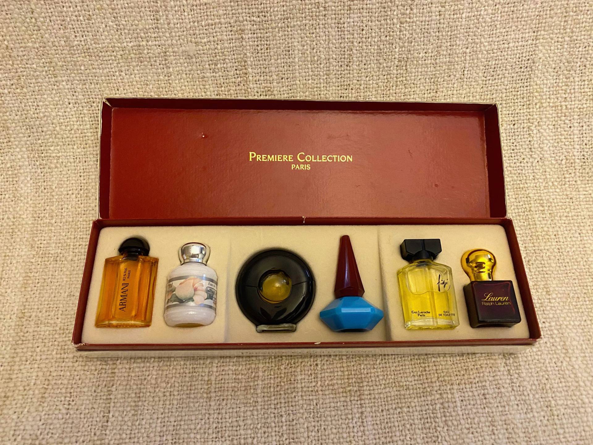 Vintage Perfume Premiere Collection Armani, Anais, Paloma Picasso, Cacharel, Fidji, Ralf Lauren Vintage Perfume Premiere Collection Armani, Anais, Paloma Picasso, Cacharel, Fidji, Ralf Lauren von VintageStyleShopDE