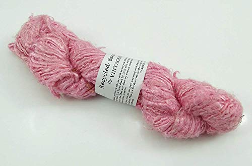 100g / 1 Strang Recycled Banane Seide Garn Handgesponnene Weiche Garne - Baby Pink 100g / 1 Strang Recycled Banane Seide Garn Handgesponnene Weiche Garne - Baby Pink von Vintageandyou