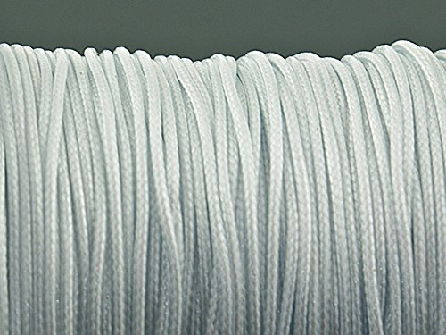 10 m Polyesterkordel gewachst in weiß, 1 mm von Vintageparts, DIY-Schmuck 10 m Polyesterkordel gewachst in weiß, 1 mm von Vintageparts, DIY-Schmuck von Vintageparts FACHHANDEL FÜR SCHMUCKZUBEHÖR