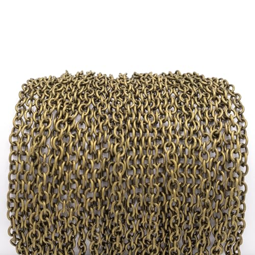 5 m Kette antik Bronze 3 x 4 mm Gliederkette von Vintageparts, DIY-Schmuck 5 m Kette antik Bronze 3 x 4 mm Gliederkette von Vintageparts, DIY-Schmuck von Vintageparts FACHHANDEL FÜR SCHMUCKZUBEHÖR
