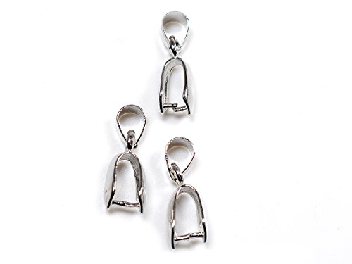 Collierschlaufen in silberfarben platiniert 20 mm 6 Stück von Vintageparts, DIY-Schmuck Collierschlaufen in silberfarben platiniert 20 mm 6 Stück von Vintageparts, DIY-Schmuck von Vintageparts FACHHANDEL FÜR SCHMUCKZUBEHÖR