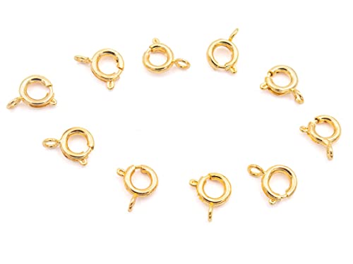 Federringe aus Messing in goldfarben 6 mm 10 Stück von Vintageparts DIY Schmuck Federringe aus Messing in goldfarben 6 mm 10 Stück von Vintageparts DIY Schmuck von Vintageparts FACHHANDEL FÜR SCHMUCKZUBEHÖR