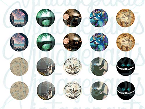 Motivbogen Fantasy für 18mm Cabochons von Vintageparts zum Schmuck selber Machen von Vintageparts FACHHANDEL FÜR SCHMUCKZUBEHÖR