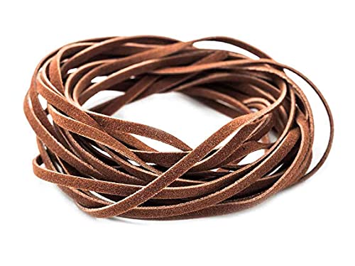 Veloursbänder 1m rehbraun 5 Stück von Vintageparts zum Schmuck selber machen von Vintageparts FACHHANDEL FÜR SCHMUCKZUBEHÖR