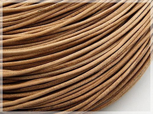 Vintageparts 2 m echtes Lederband Peru 2 mm, DIY-Schmuck Vintageparts 2 m echtes Lederband Peru 2 mm, DIY-Schmuck von Vintageparts FACHHANDEL FÜR SCHMUCKZUBEHÖR