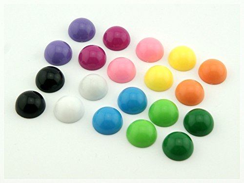 Vintageparts 20 Cabochons als Bunte Mischung, 11,5 mm, DIY-Schmuck Vintageparts 20 Cabochons als Bunte Mischung, 11,5 mm, DIY-Schmuck von Vintageparts FACHHANDEL FÜR SCHMUCKZUBEHÖR