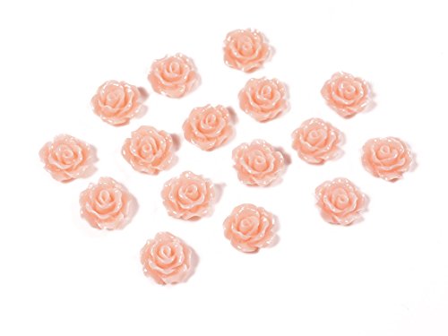 Vintageparts DIY Schmuck Cabochons als Rose in Peach Puff 10 mm, 10 STK. Vintageparts DIY Schmuck Cabochons als Rose in Peach Puff 10 mm, 10 STK. von Vintageparts FACHHANDEL FÜR SCHMUCKZUBEHÖR