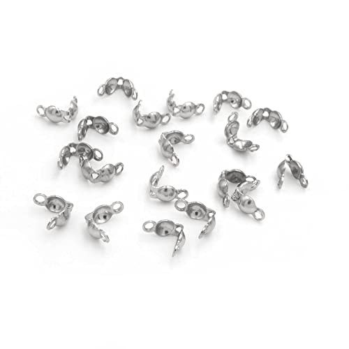 Vintageparts Quetschkalotten 3 mm aus Edelstahl in Platinfarben 20 Stück zum Schmuck selber basteln Vintageparts Quetschkalotten 3 mm aus Edelstahl in Platinfarben 20 Stück zum Schmuck selber basteln von Vintageparts FACHHANDEL FÜR SCHMUCKZUBEHÖR