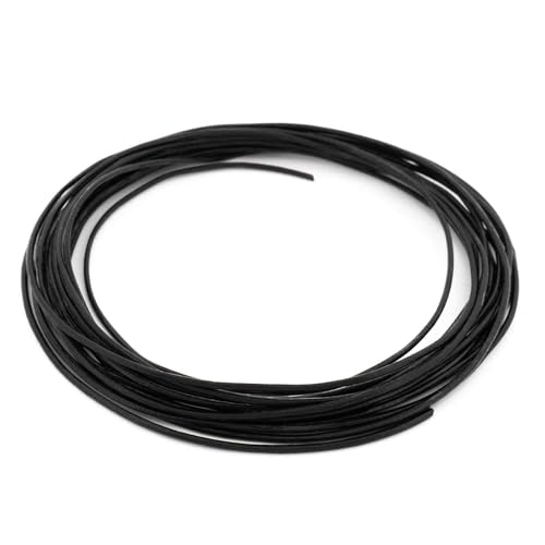Vintageparts echtes Lederband 1 mm in Schwarz 4 Meter zum Schmuck selber basteln von Vintageparts FACHHANDEL FÜR SCHMUCKZUBEHÖR