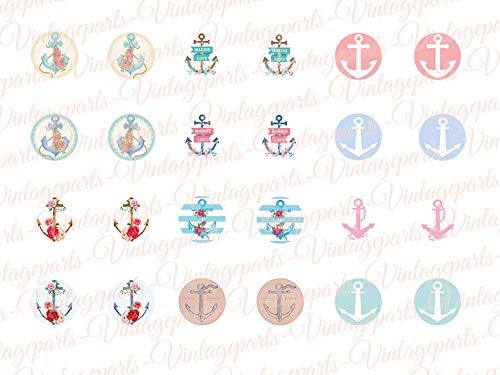 Vintageparts Motivbogen Anchor für Cabochons verschiedener Größen rund 12 mm Vintageparts Motivbogen Anchor für Cabochons verschiedener Größen rund 12 mm von Vintageparts FACHHANDEL FÜR SCHMUCKZUBEHÖR